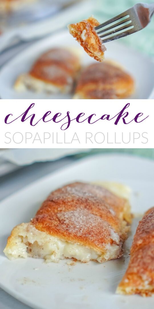 Cheesecake Sopapilla Rollups