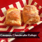 Cinnamon Cheesecake Rollups