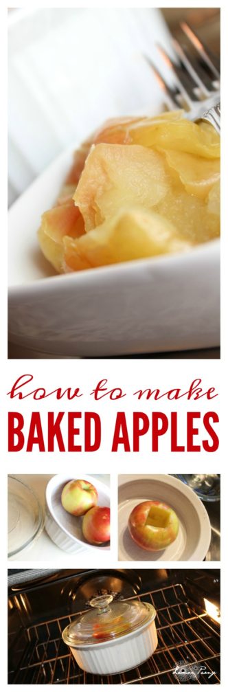 How to Make Perfectly Baked Apples for Fall and Winter
