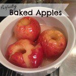 Perfectly Baked Apples