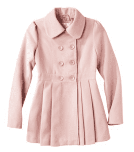 Light Pink Wool Coat