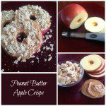 Peanut Butter Apple Crisps