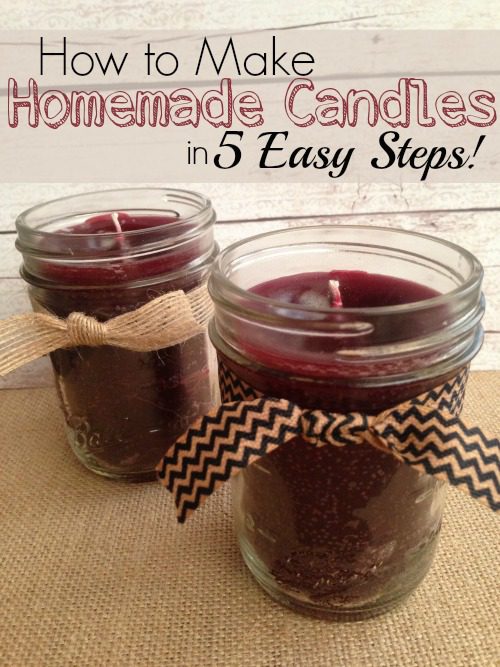 How to Make Homemade Candles