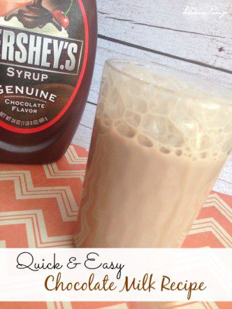 Quick & Easy Homemade Chocolate Milk Recipe