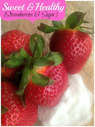 Sweet & Healthy Strawberry Snack