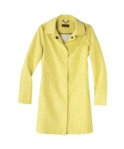 Yellow Trench Coat