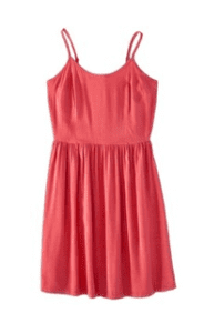 Coral Summer Dress