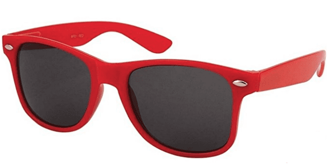 Red Sunglasses - Lemon Peony