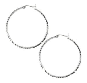 Thin Hoop Earrings