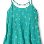 Teal Dressy Tank