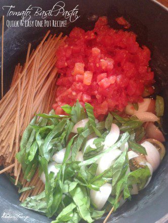 Easy Homemade Tomato Basil Pasta Recipe