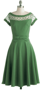 Green Fall Dress