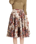 Vintage Floral Skirt