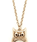 Vintage Owl Necklace