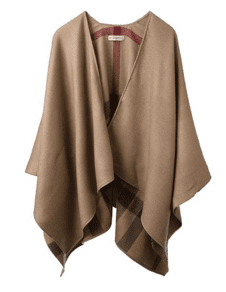 burberry poncho scarf