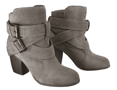 Suede Strappy Boots
