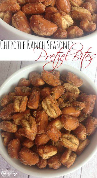 Chipotle Ranch Seasoned Pretzel Bites Recipe