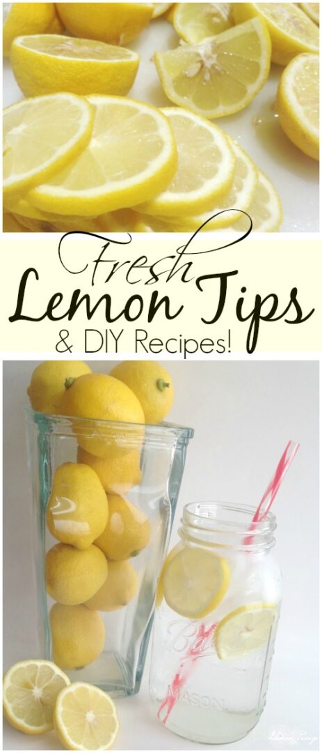 DIY Lemon Juice Not from Concentrate