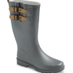 Gray Rain Boots