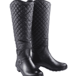 Quilted Rain Boots