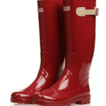 Red Rain Boots