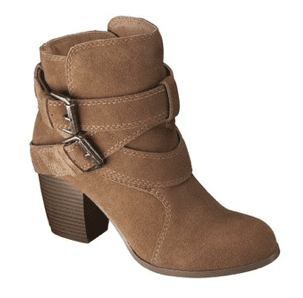 Suede Strappy Boots