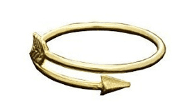 Gold Arrow Ring