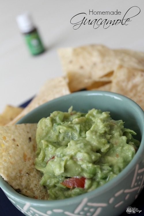 Homemade Guacamole Recipe without Cilantro Made with Essential oils!