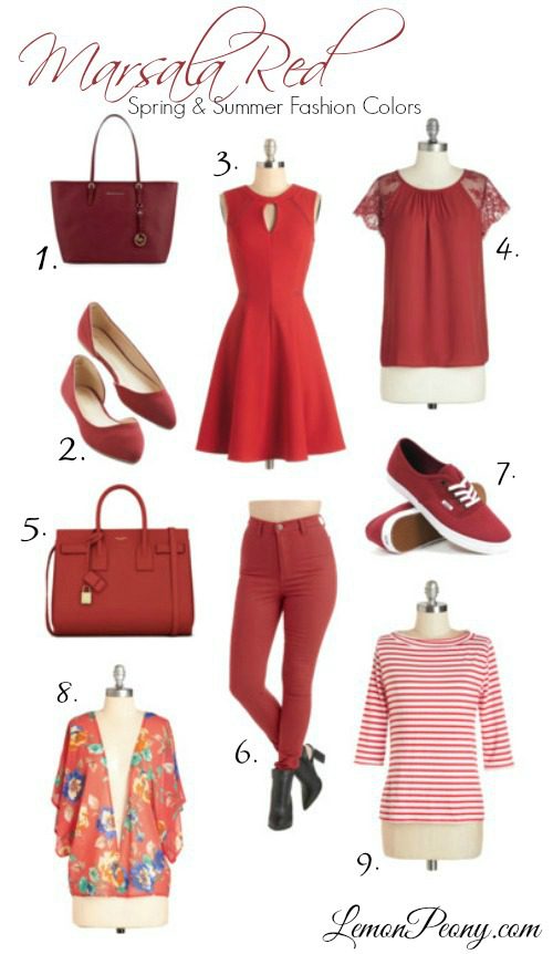 Red Fashion Trends