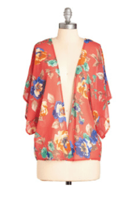 Red Floral Jacket