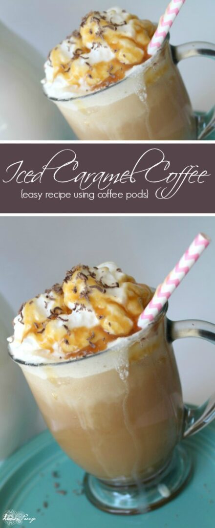 Easy Iced Caramel Coffee Recipe!