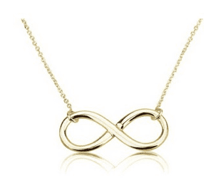 Gold Infinity Necklace