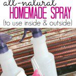 Homemade Outside Spray Recipe