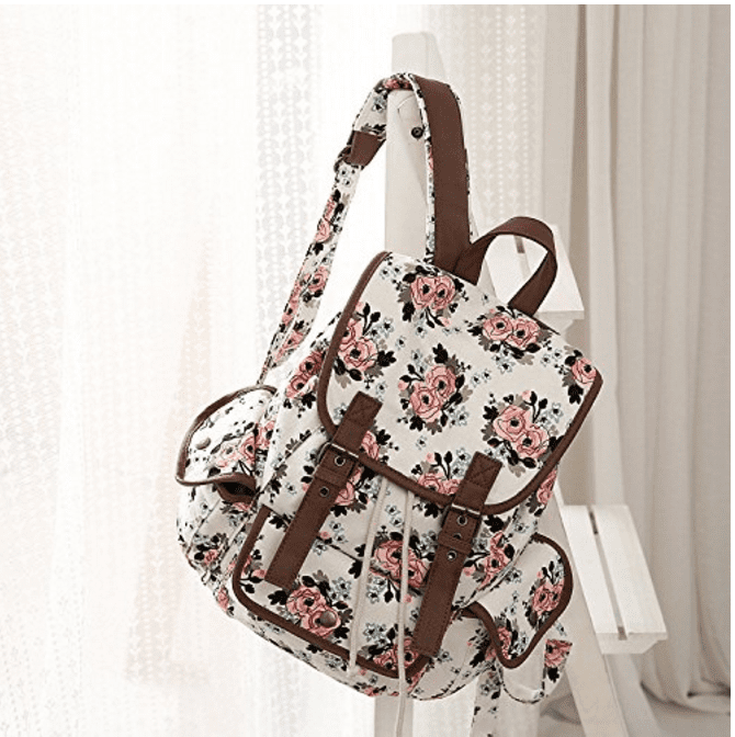 Floral Backpack