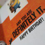 Minions Party Cards