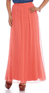 Dillards Tulle Maxi Skirt