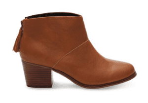 Toms Tan Booties