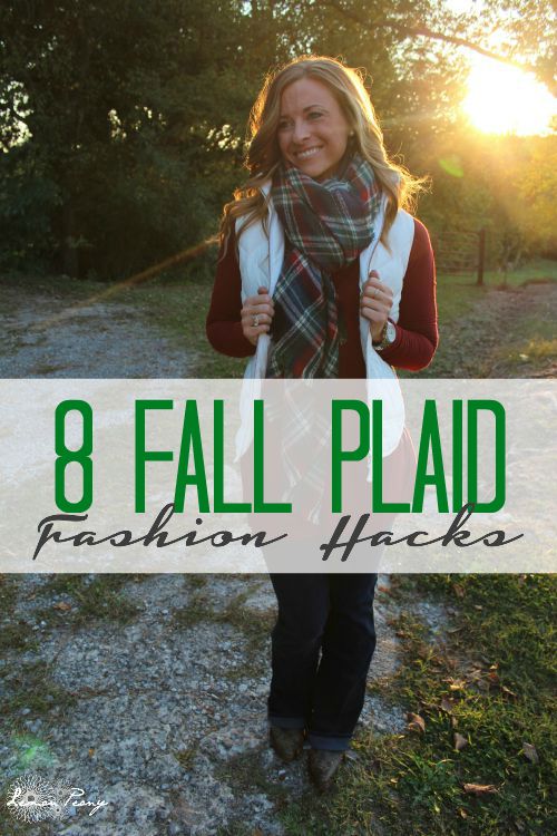 8 Fall Plaid Fashion Hacks! Everyday Style and Trends!
