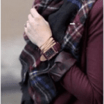 Black, Red, and Green Plaid Scarf