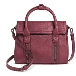 Burgundy Handbag Satchel