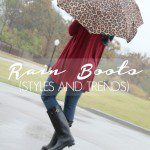 Rain Boot Trends