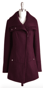 Burgundy Coat