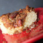 Cinnamon Streusel Coffee Cake