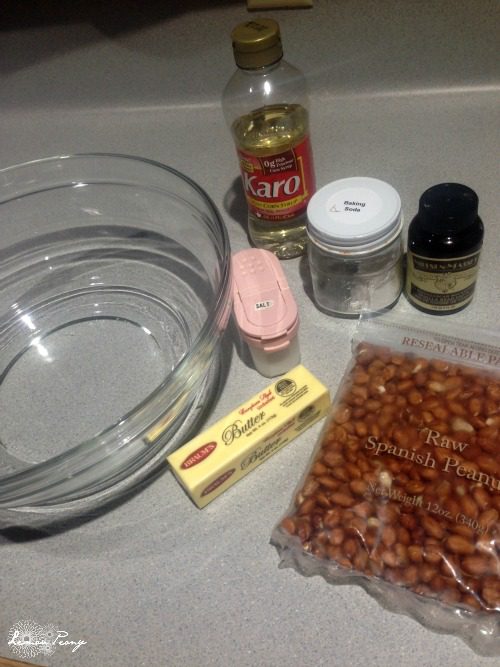 Peanut Brittle Ingredients