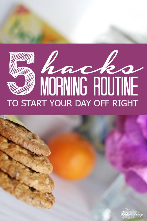 5 Morning Routine Hacks