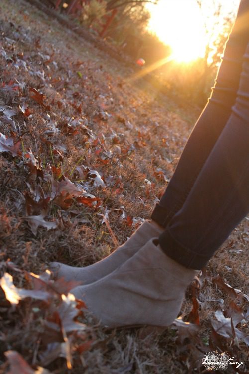 Toms Booties and Winter Fashion