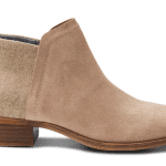Desert Taupe Suede and Wool Women’s Deia Booties