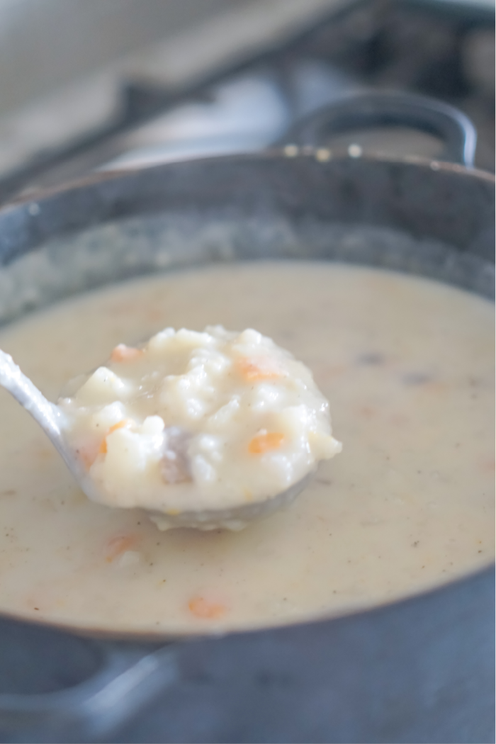 Potato Soup with Cream