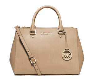 Michael Kors Jet Set Travel Dressy Leather Tote