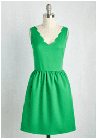 Reliably Blithe Dress in Clover